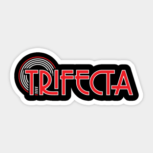 Trifecta, a Cleveland Trio Cover Band Sticker